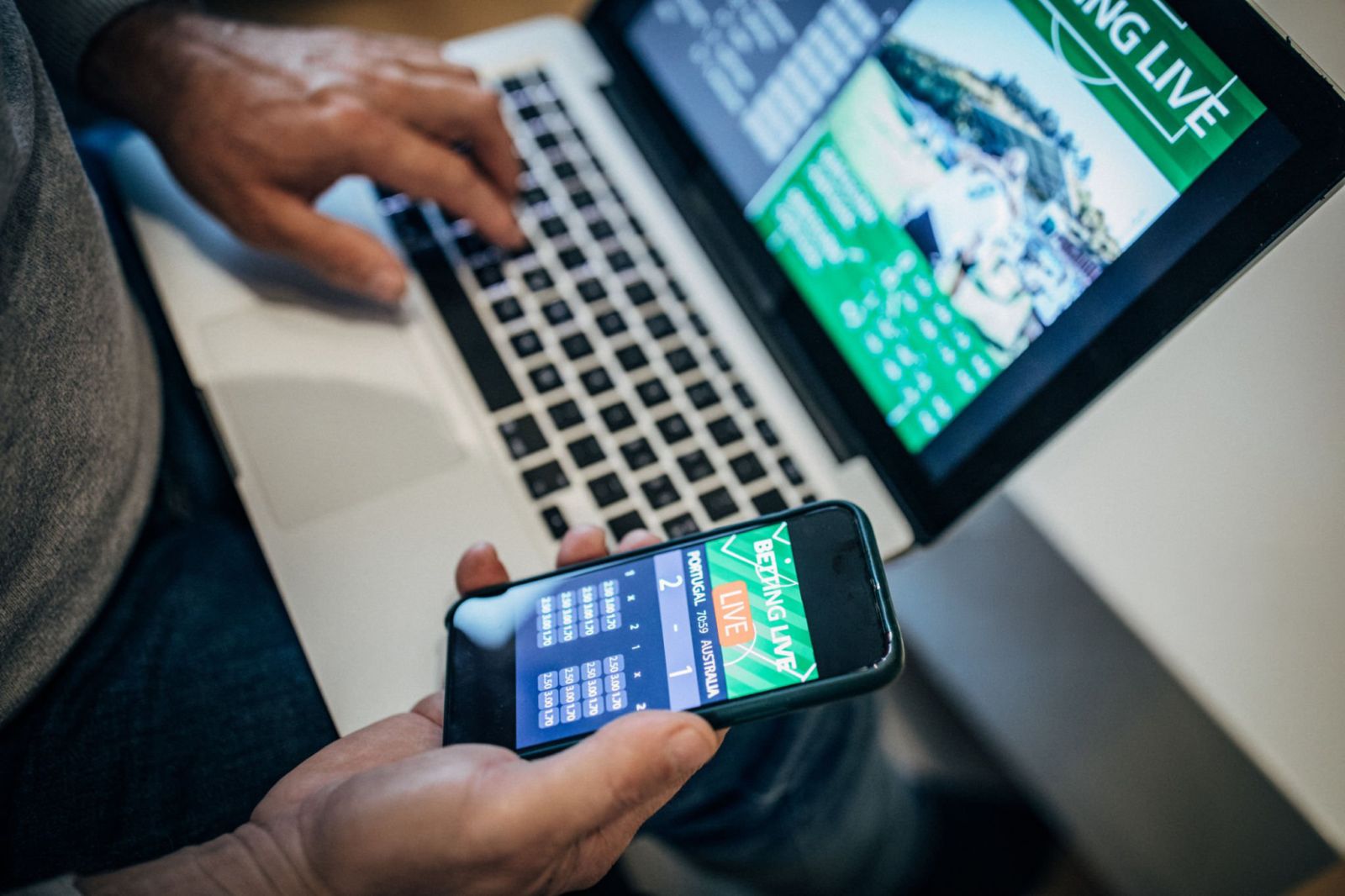 Apostas desportivas FastBet no smartphone